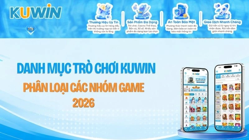 Danh Mục Trò Chơi KUWIN – Phân Loại Các Nhóm Game
